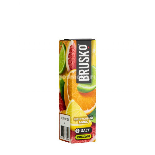 Жидкость BRUSKO(Chubby) 2 35мл Цитрусовый микс 2